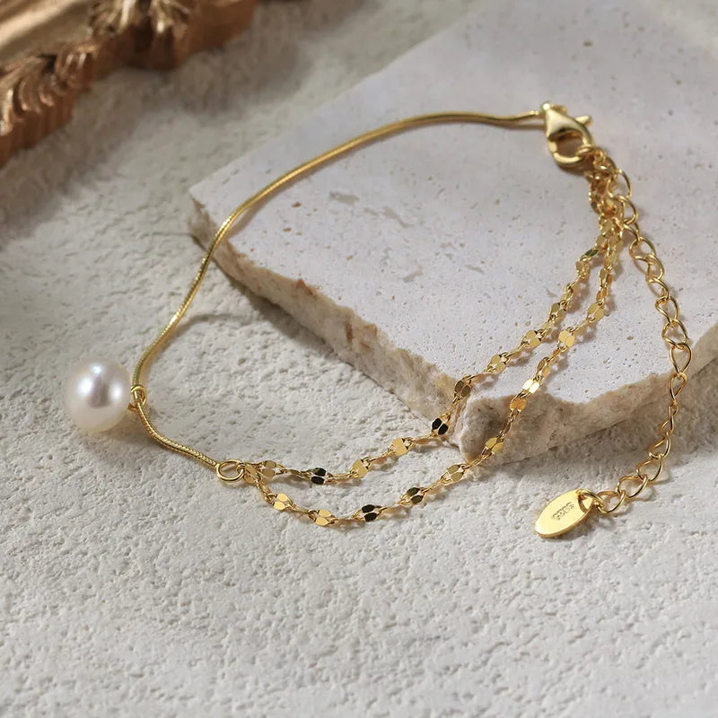 CILO PEARL BRACELET - Zaneil Luxe