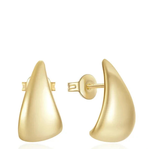 VEE STUD EARRING - Zaneil Luxe