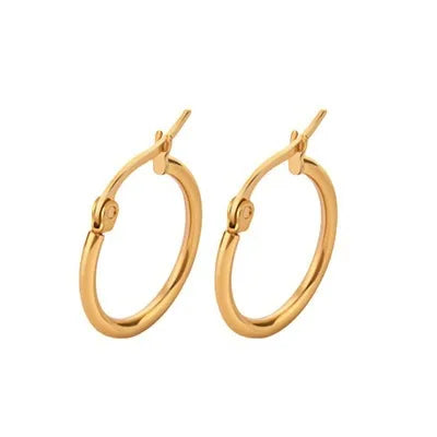 COIL HOOPS - Zaneil Luxe