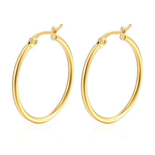 COIL HOOPS - Zaneil Luxe